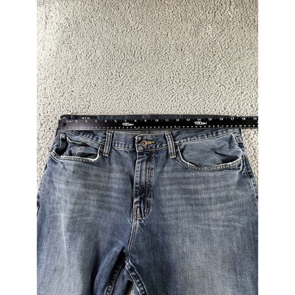 Nautica Jeans Men 36 Straight Fit Blue Denim Pants - Picture 3 of 11